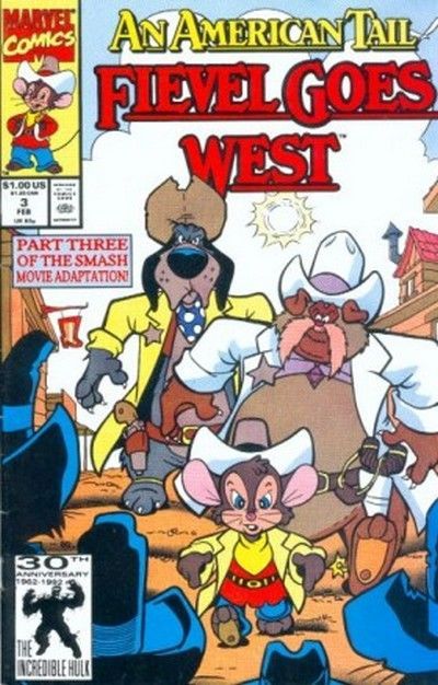 An American Tail: Fievel Goes West #3 Comic