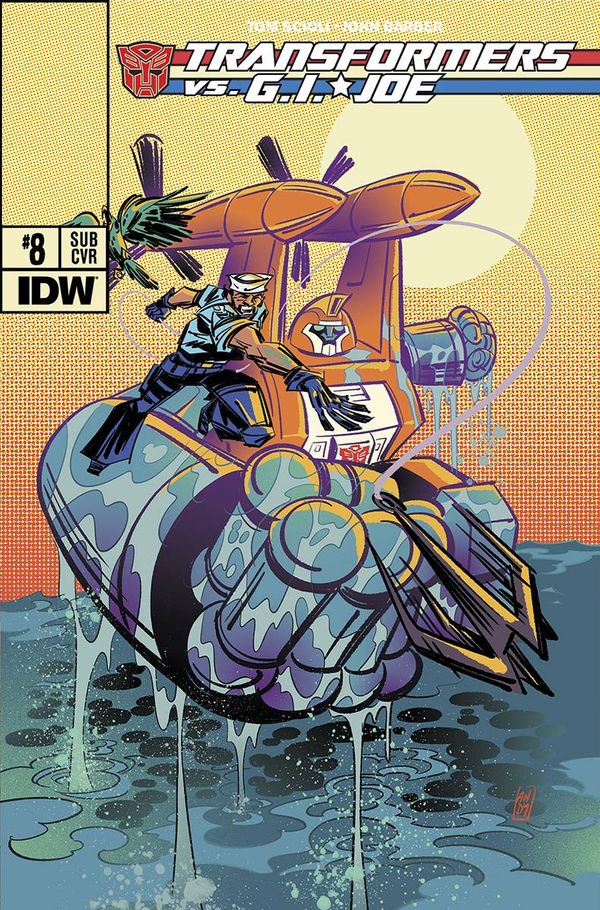 Transformers Vs G.I. Joe #8 (Subscription Variant)