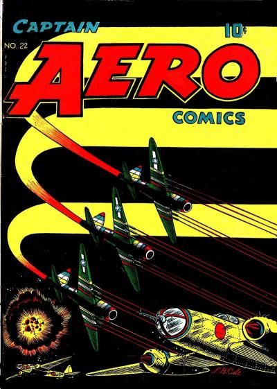 Captain Aero Comics #22 Comic