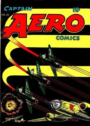 Captain Aero Comics #22