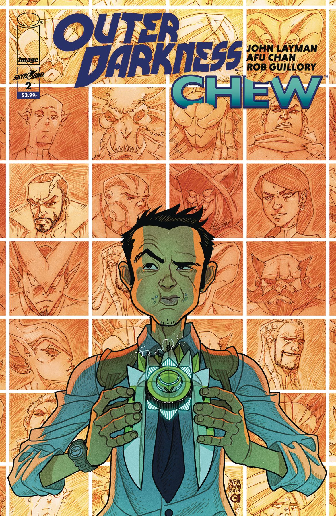 Outer Darkness/Chew #2 Comic