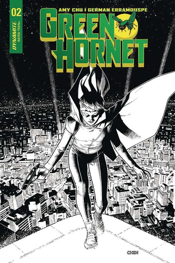 Green Hornet #2 (Cover D 20 Chen B&w Cover)