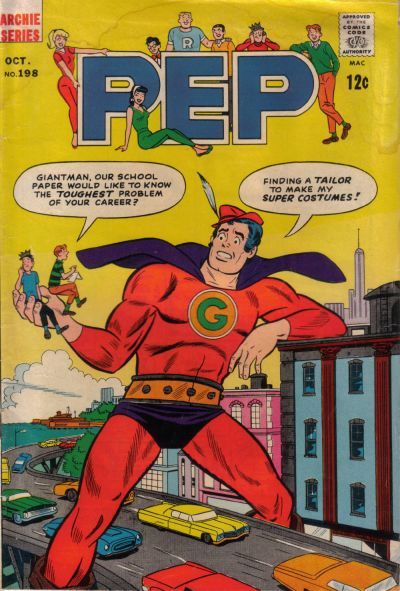 Pep Comics #198 Comic