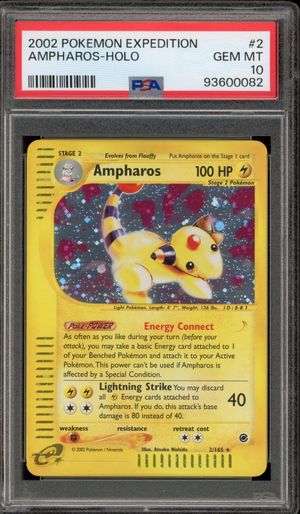 Ampharos (2/165) - Expedition Base Set