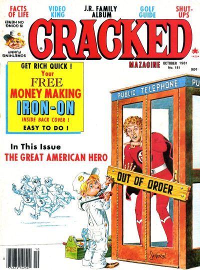 Cracked #181 Comic