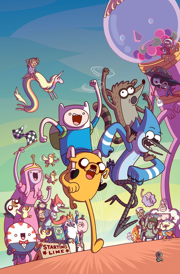 Adventure Time Regular Show #2 (10 Copy Jason Ho Cover)