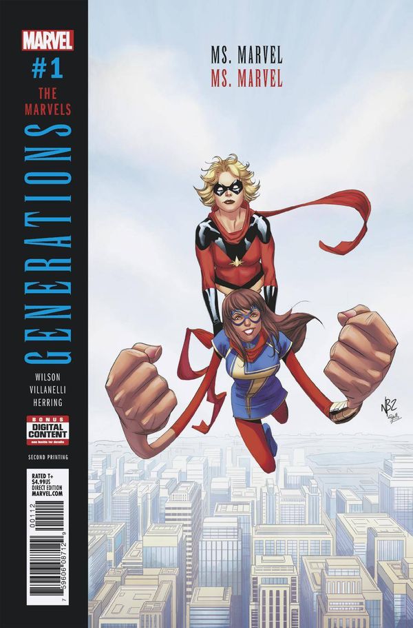 Generations Capt Marvel & Ms Marvel #1 (2nd Printing)