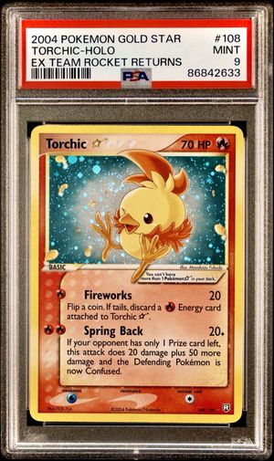 Torchic ★ Star (108/109) - Team Rocket Returns (Holo)