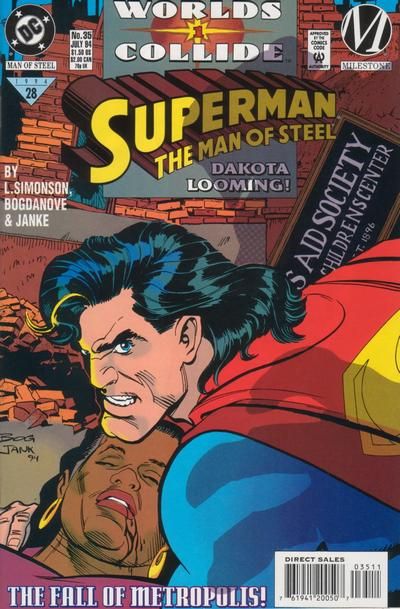 Superman: The Man of Steel #35 Comic