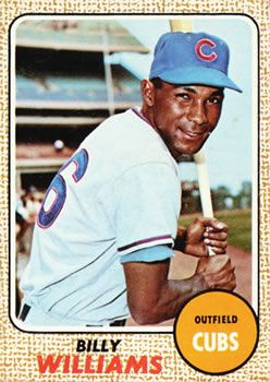 Billy Williams 1968 Topps #37 Sports Card