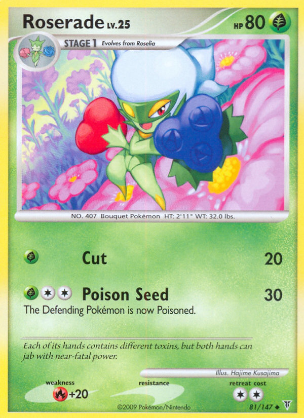 Roserade (81/147) - Supreme Victors Pokémon Card