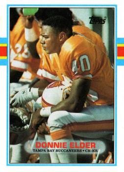 Donnie Elder 1989 Topps #326 Sports Card