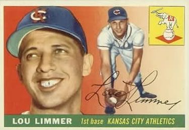 Lou Limmer 1955 Topps #54 Sports Card
