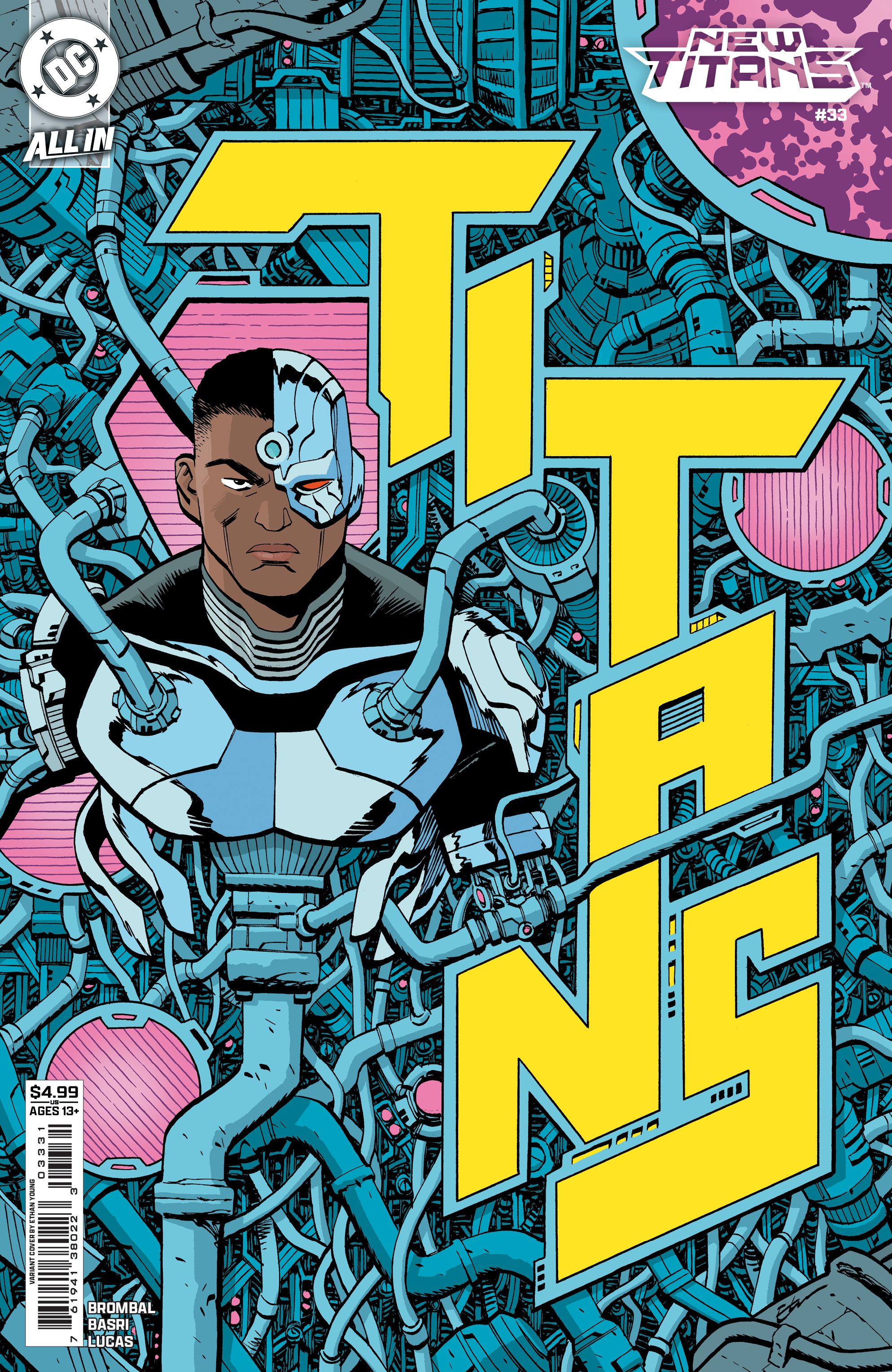 New Titans #33 (Cvr C Ethan Young Card Stock Variant) Comic