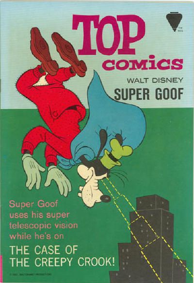 Top Comics Walt Disney Super Goof #1 Comic