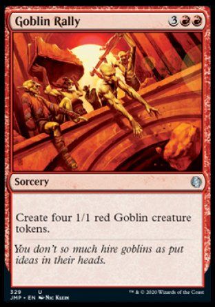 Goblin Rally (Jumpstart) Trading Card