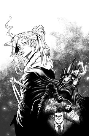 Valhallaw #2 (Cvr C Inc 1:20 Pedro Rm Andreo B&W Variant)
