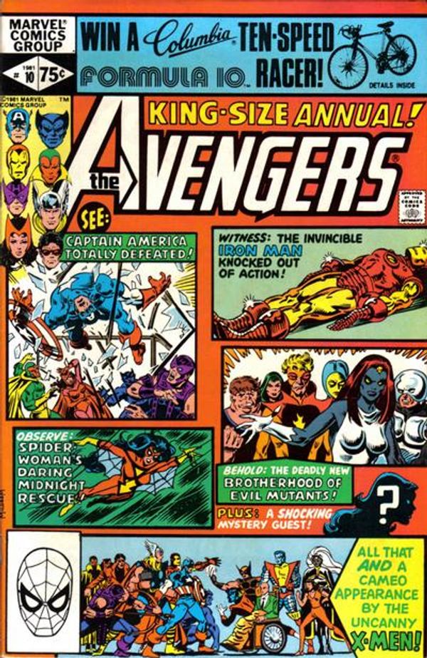 アメコミリーフ Avengers 奥深い Annual #10 CGC 9.0