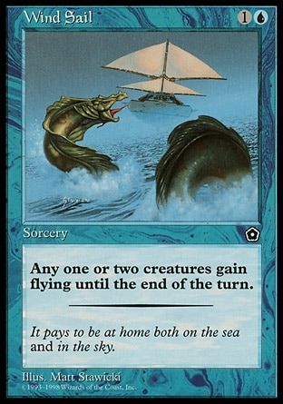 Wind Sail (Portal Second Age) Trading Card