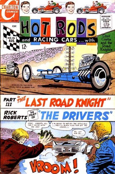 Hot Rods and Racing Cars #86 Comic