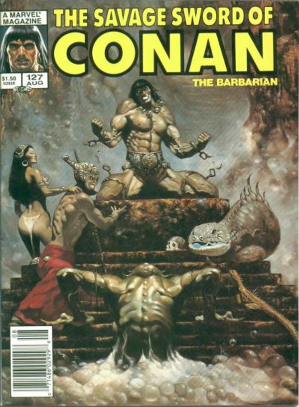 The Savage Sword of Conan #127