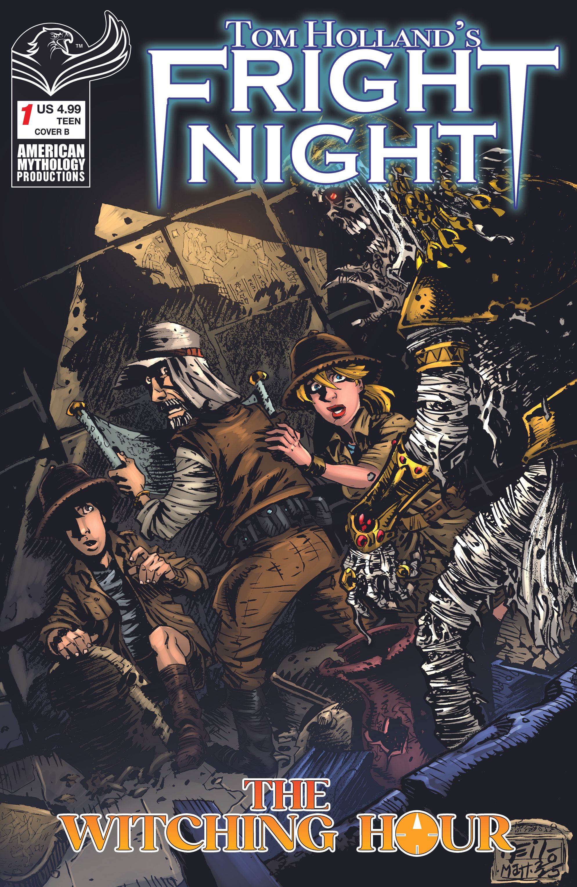 Fright Night Witching Hour #1 (Cvr B Neil Vokes Variant) Comic