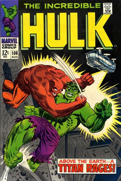 Incredible Hulk #106 Comic