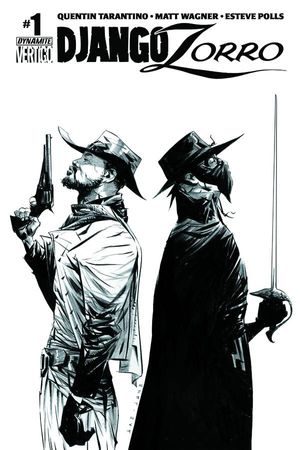 Django / Zorro #1 (50 Copy Lee B&amp;w Incv)