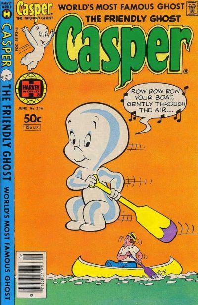 Friendly Ghost, Casper, The #216 Comic