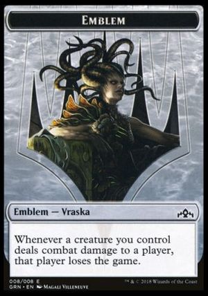 Emblem Vraska, Golgari Queen (Guilds of Ravnica)