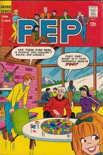 Pep Comics #214 Comic