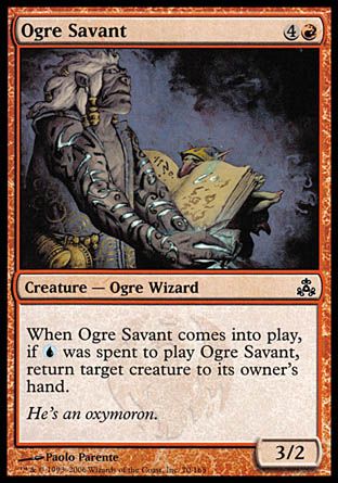 Ogre Savant (Guildpact) Trading Card