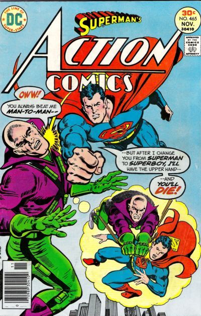 Action Comics #465 Comic