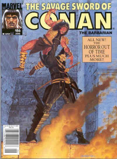 The Savage Sword of Conan #186 Comic