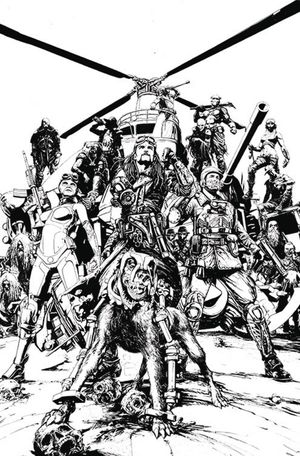 Wacky Raceland #1 (Coloring Book Variant Cover)