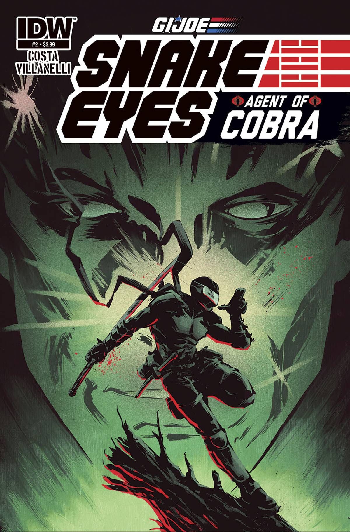 G.I. Joe: Snake Eyes, Agent of Cobra #2 Comic