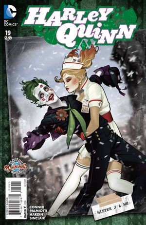 Harley Quinn #19 (Bombshells Variant Cover)