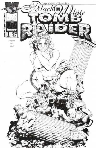 Top Cow Classics in Black and White: Tomb Raider #1 Comic