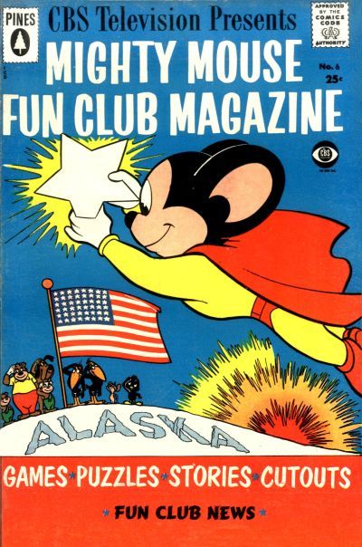 Mighty Mouse Fun Club Magazine #6 Comic