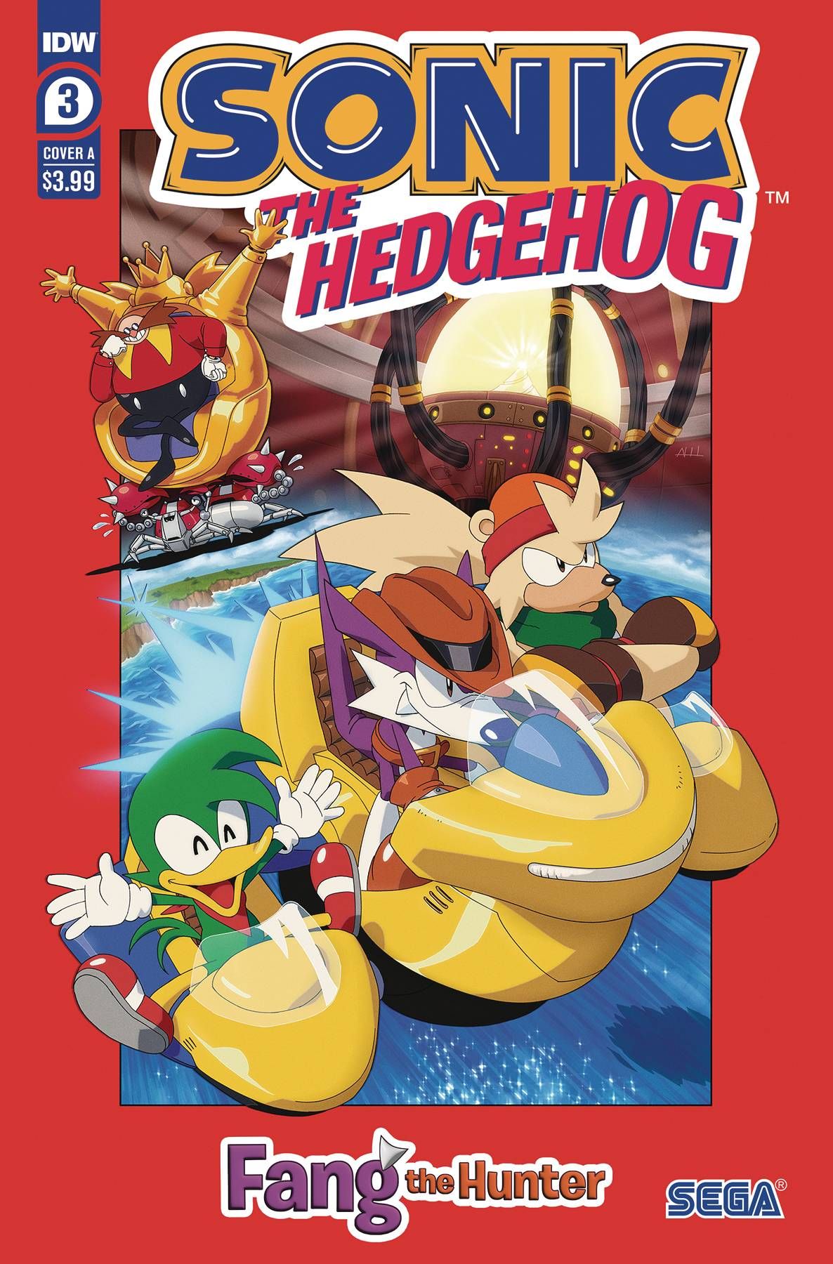 Sonic the Hedgehog: Fang the Hunter #3 Comic