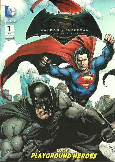 General Mills Presents Batman v Superman #1 Comic