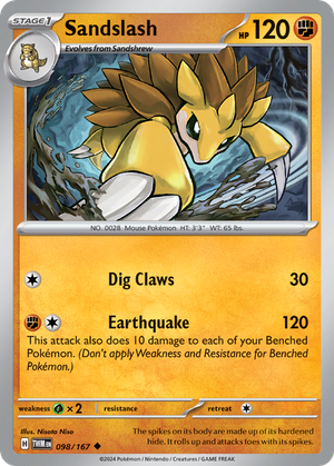 Sandslash (98/167) - Twilight Masquerade