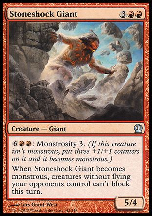 Stoneshock Giant (Theros) Trading Card