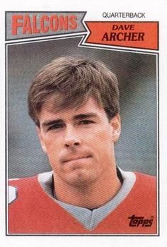 Dave Archer 1987 Topps #249 Sports Card