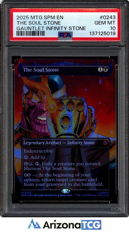 The Soul Stone (Marvel's Spider-Man - Borderless Foil)