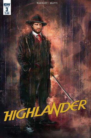 Highlander: American Dream #3 (Subscription Variant)