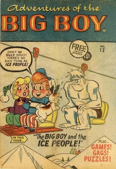 Adventures of Big Boy #12 [East] Comic
