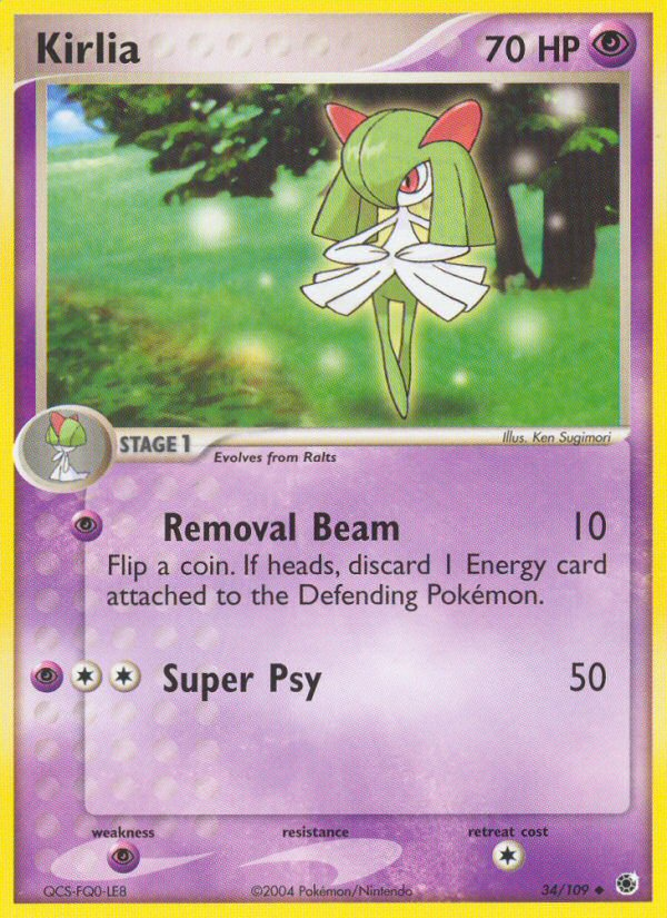 Ralts Pokémon Card