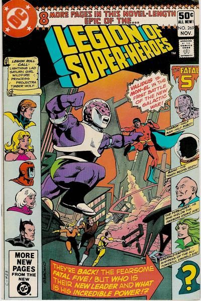 The Legion of Super-Heroes #269 Comic