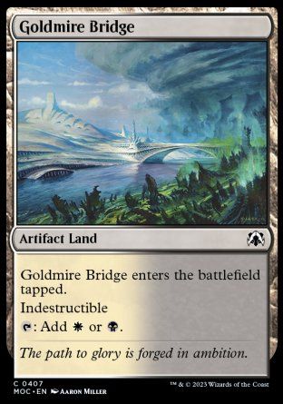 Goldmire Bridge (March of the Machine Commander Decks) Trading Card